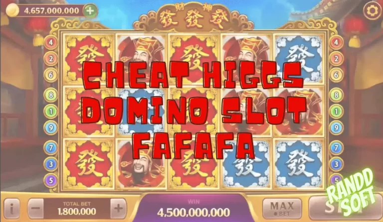 Cheat Higgs Domino Slot FaFaFa 🎰 JP 90B Works!
