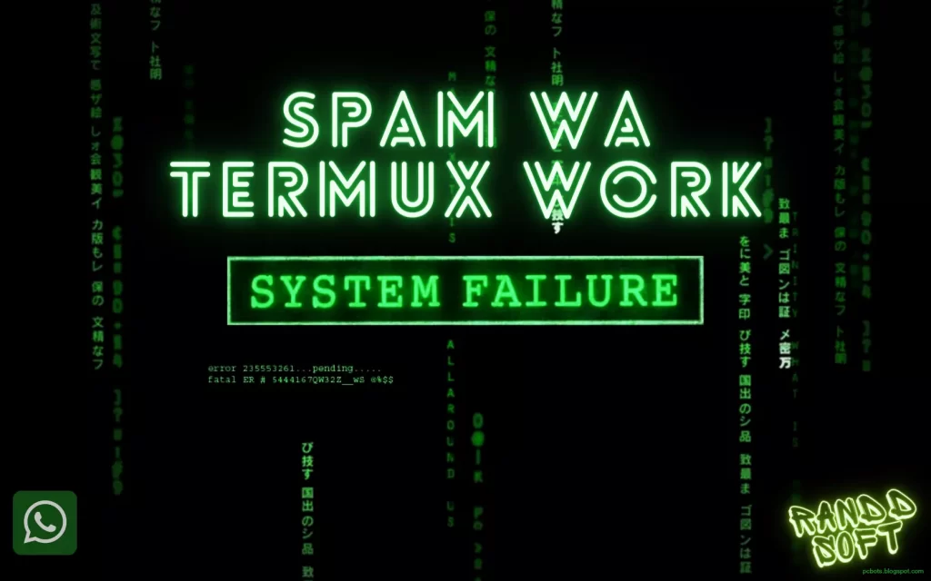 Spam WA Termux Work